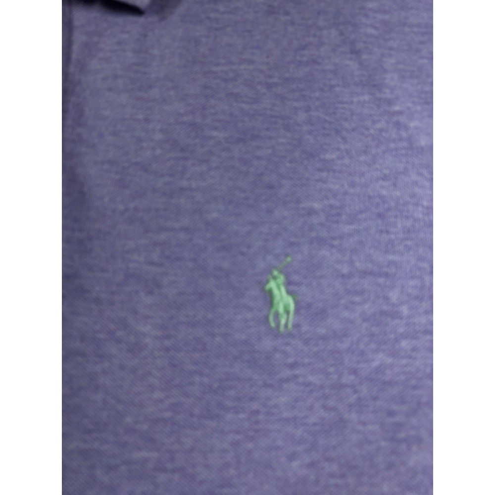 Ralph Lauren Polo Shirt Mens 2XL Purple  Casual Pony Logo Preppy - Picture 2 of 8